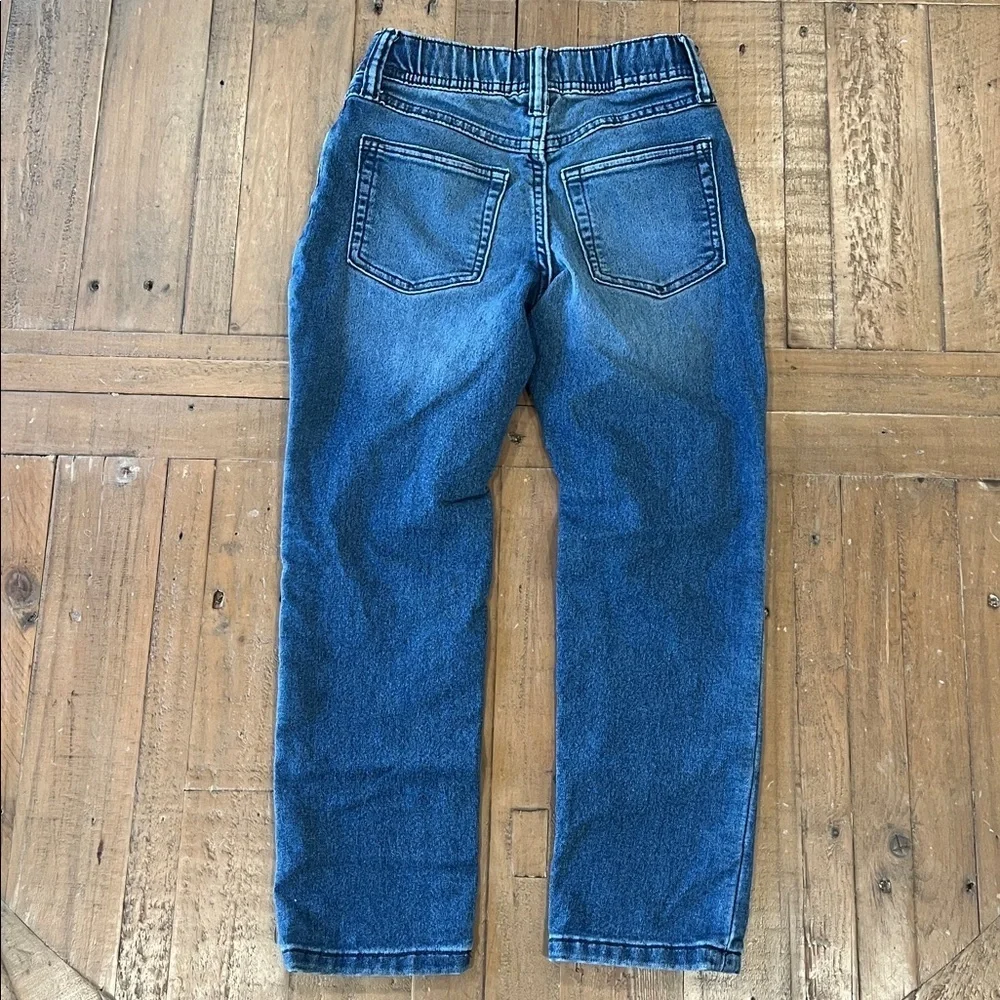 Gap set of 2 bundle denim jeans 6-7 years small pull on slim fit stretch